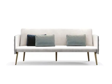 AMET - 2 seater leather sofa by Reflex - view 2