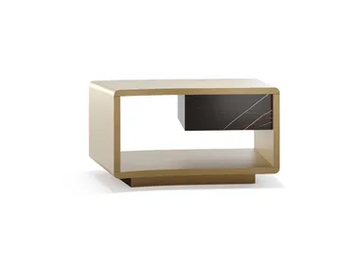 SPACE - Wooden bedside table with drawers by Reflex - view 2