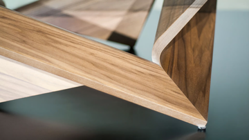 MATHEMATIQUE - Square glass coffee table by Reflex - view 3