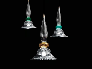 PALAZZO DUCALE - LED crystal pendant lamp by Reflex - view 2