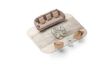 SEGNO - 3 seater leather sofa by Reflex - view 3