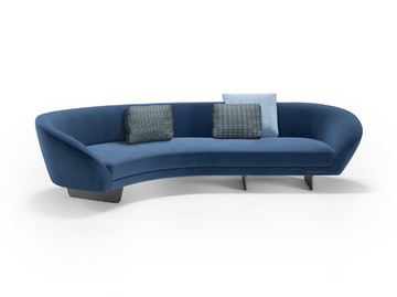 SEGNO - 4 seater leather sofa by Reflex - view 2