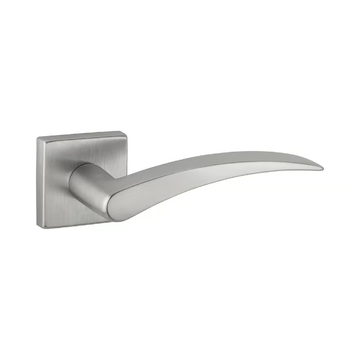 APRI - Brass door handle on rose by Reguitti - view 3
