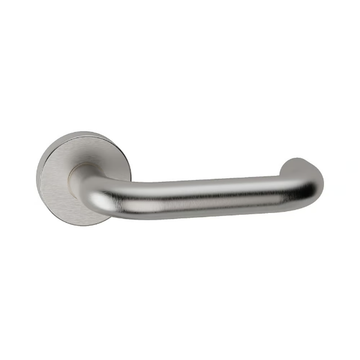 STOCCOLMA - Stainless steel door handle on rose by Reguitti - view 3