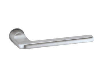 Q-10 - Brass door handle on rose by Reguitti - view 2