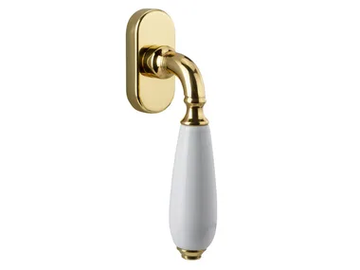 CINZIA - DK window handle on rose by Reguitti - view 2