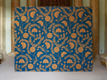 ANNA - Wallpaper with floral pattern by Ressource - view 2