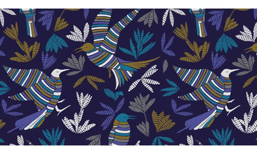 LA RONDE DES OISEAUX - Motif wallpaper by Ressource - view 3