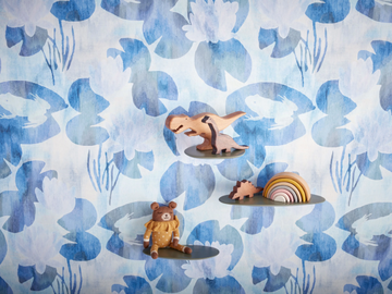 LE CHANT DES GRENOUILLES - Kids wallpaper by Ressource - view 2