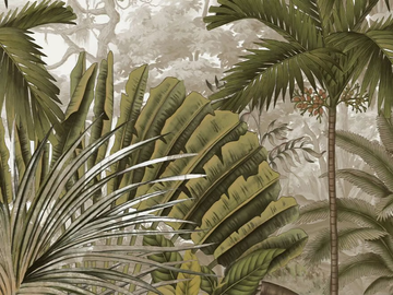 NICOBAR BRONZE SÉPIA - Landscape wallpaper by Ressource - view 2