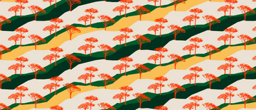 SOUS LES PINS - Motif wallpaper by Ressource - view 3