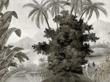 TANA GRISAILLE - Landscape wallpaper by Ressource - view 2