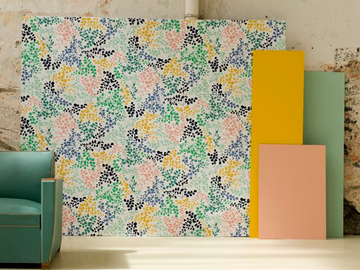 VENUS - Wallpaper with floral pattern by Ressource - view 2