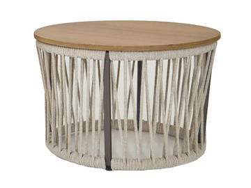 LEVANTE VELVET ROPE - Round garden side table by Rever - view 2