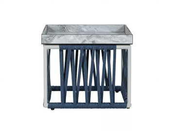 CANNES - Square laminate garden side table by Rever - view 2
