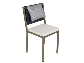 AIRE - Stackable aluminium garden chair by Rever - view 2