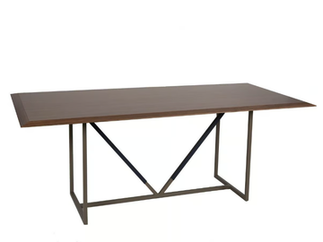AIRE - Wooden and aluminium garden table by Rever - view 2
