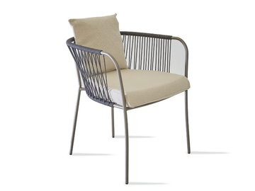 LEVANTE - Stackable garden chair with armrests by Rever - view 2