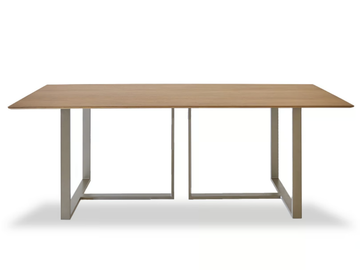 LEVANTE - Rectangular wooden garden table by Rever - view 2