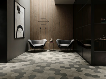 LOCUS - Indoor/outdoor wall/floor tiles with concrete effect by Revigrés - view 2