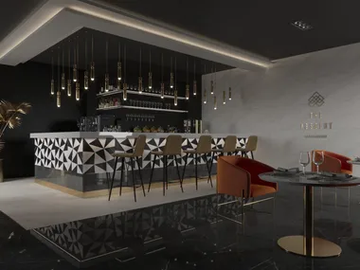 ABSOLUT BLACK - Porcelain stoneware wall/floor tiles with marble effect by Revigrés - view 2