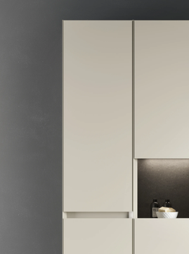 COMPACT LIVING - Bathroom wall cabinet with doors by Rexa - view 3