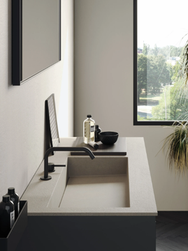 COMPACT LIVING - SET 9 - Wall-mounted vanity unit by Rexa - view 3