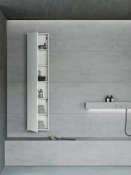 ERGO.23 - Corian® vanity unit with integrated washbasin by Rexa - view 3