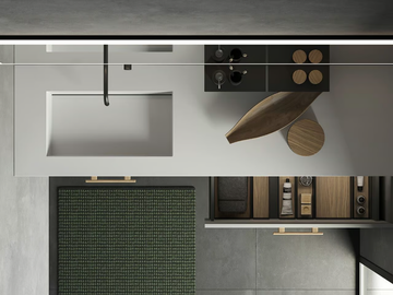 INTERLUDE 9 - Bathroom furniture set / vanity unit by Rexa - view 3
