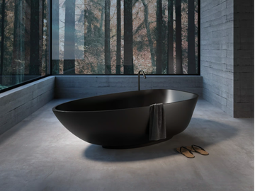 BOMA - Shark Asymmetric freestanding bathtub by Rexa - view 2