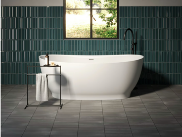 CULLA - Freestanding oval Korakril™ bathtub by Rexa - view 2