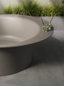 CUP - Freestanding Shark round bathtub by Rexa - view 3
