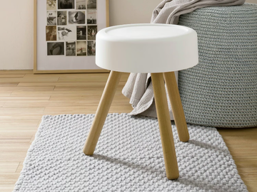 FONTE - Wooden bathroom stool by Rexa - view 2