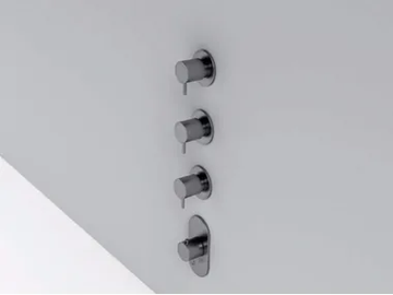 MAE - Stainless steel shower tap by Rexa - view 2
