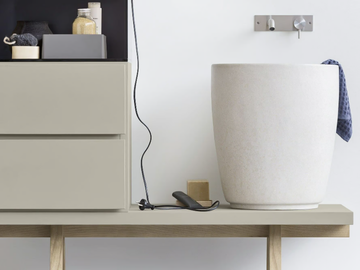 ESPERANTO - Single ecomalta vanity unit by Rexa - view 3