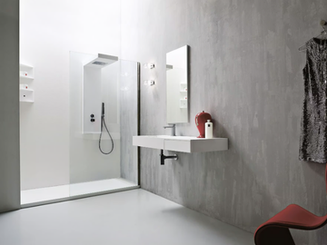 R1 - Corian® shower tray by Rexa - view 3