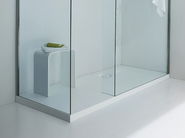 UNICO - Corian® shower tray by Rexa - view 3