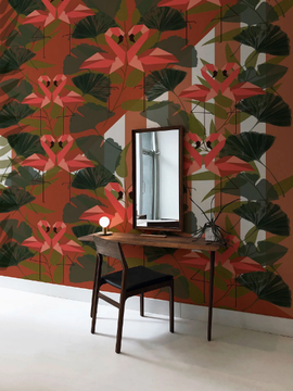 AMARANTA - Panoramic wallpaper with animals by Rimura - view 3