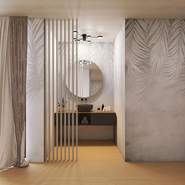 CALIPSO - Panoramic wallpaper with floral pattern by Rimura - view 3