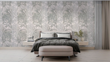 NOUVEAU - Panoramic wallpaper with floral pattern by Rimura - view 3