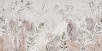 REVEIL - Panoramic wallpaper with floral pattern by Rimura - view 3