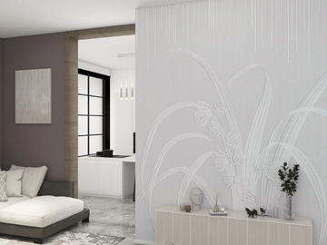 PURE BLOOMS - Wallpaper with floral pattern by Rimura - view 2