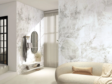 WISTERIA - Wallpaper with floral pattern by Rimura - view 2