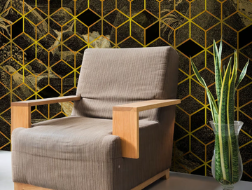 CUBE ILLUSION - Geometric panoramic wallpaper by Rimura - view 2