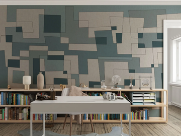 MONDRIAN - Motif panoramic wallpaper by Rimura - view 2