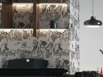 SKEMA - Motif panoramic wallpaper by Rimura - view 2