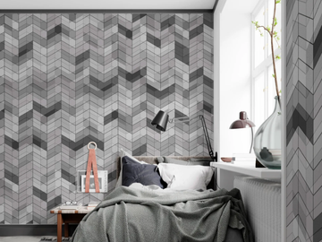 TRIAL - Geometric panoramic wallpaper by Rimura - view 2