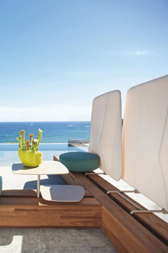 KEY WEST - Aluminium side table by Roberti - view 3