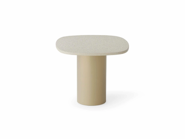 ARMÀN - Square terrazzo garden side table by Roberti - view 2