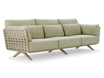 ARMÀN - 3 seater sofa woven with polyester rope by Roberti - view 3